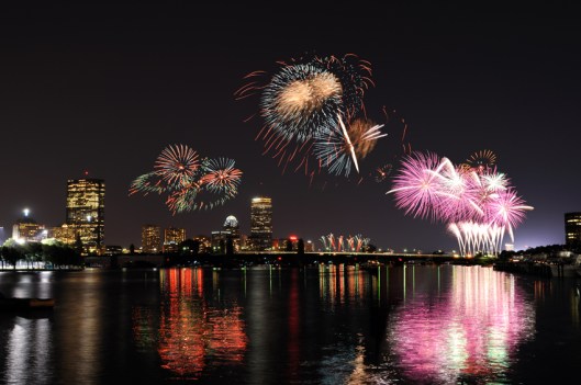 Fireworks over Boston - bostonmagazine.com